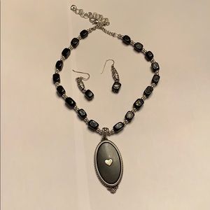 Brighton necklace and earrings